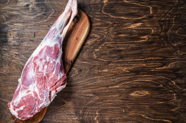 Marinated whole mutton leg