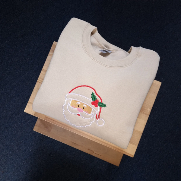 Embroidered Santa Clause Christmas