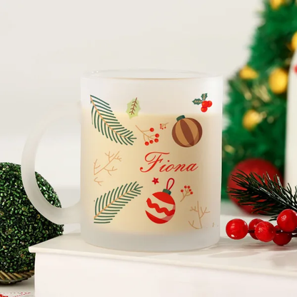 Set of 2 Personalized Christmassy Mugs