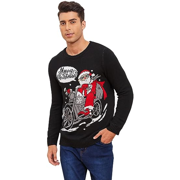 VENTELAN Men's Ugly Christmas Sweater