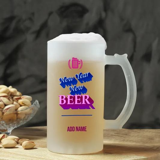 New Year New Beer Mug
