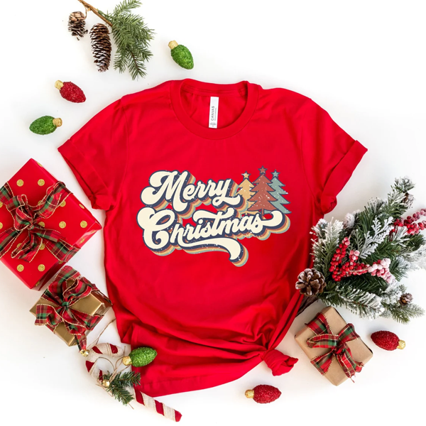 Vintage Merry Christmas Shirt