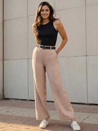 BlissClub Women's Straight Pants