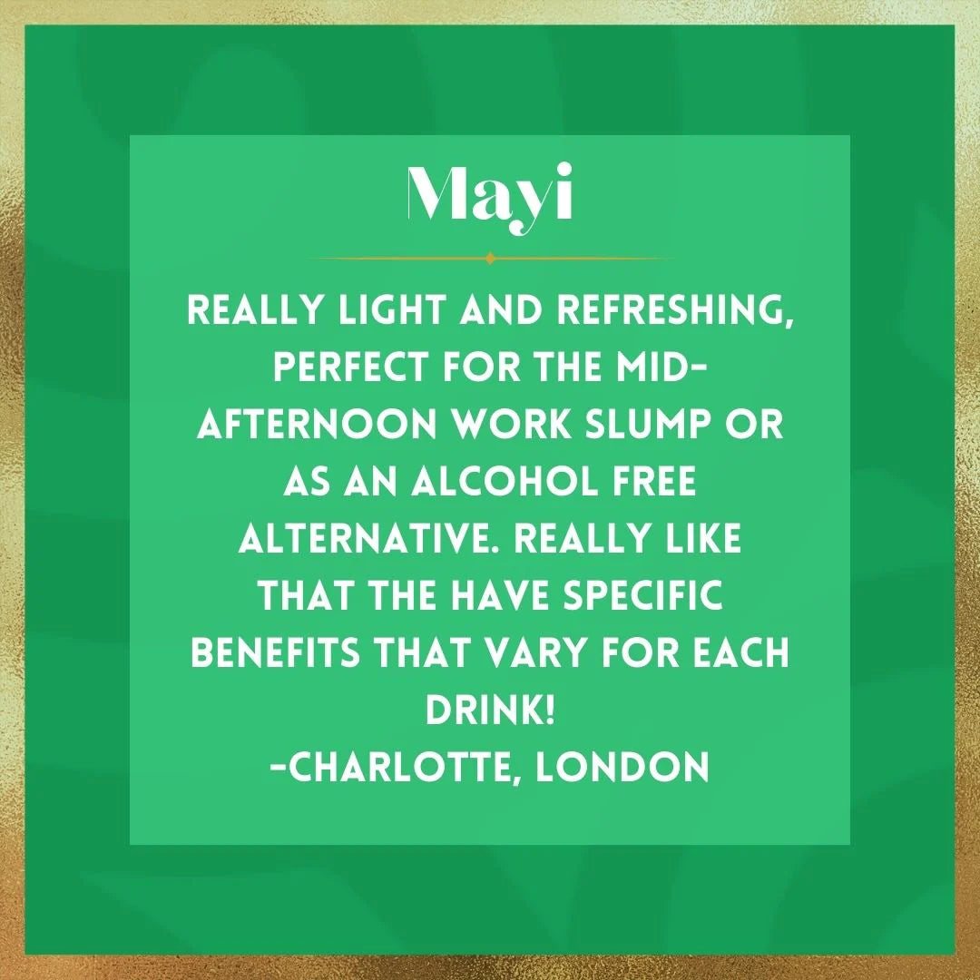 Mayi - The Energy Blend- Vanilla & Green Tea