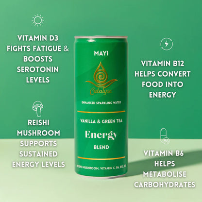 Mayi - The Energy Blend- Vanilla & Green Tea